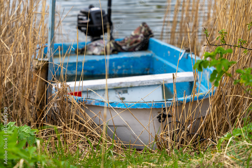 kleine Boote und Kähne, Rügen, Mecklenburg-Vorpommern, Deutschland