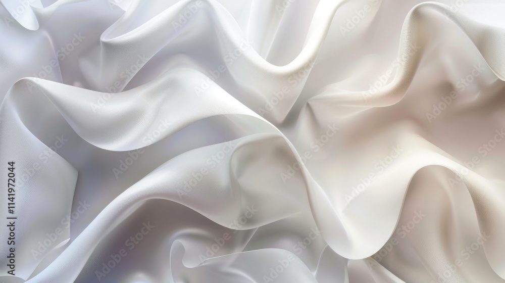 Smooth white abstract background with flowing lines.
Smooth white abstract background with flowing lines.