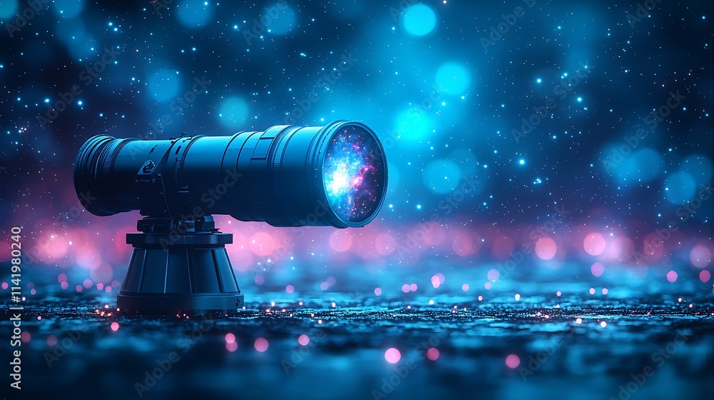 A powerful lens reveals distant cosmic galaxies A powerful lens reveals distant cosmic galaxies