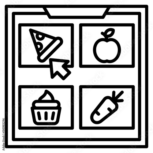food options single icon