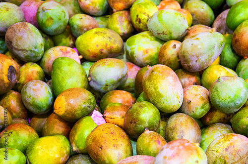 Mango, fresh fruit at an open-air farmers market in Cairo, Egypt