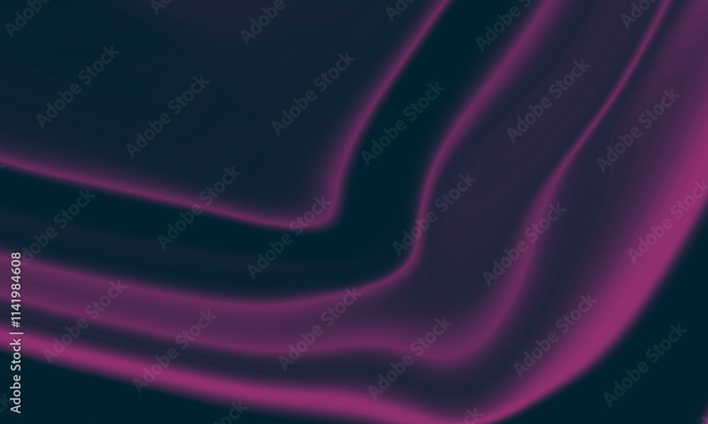 Obraz premium Abstract background with flowing, vibrant magenta and purple hues against a dark backdrop, creating a sense of depth and mystery.