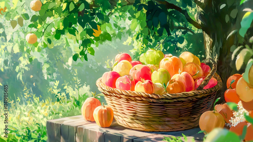 a fruits basket