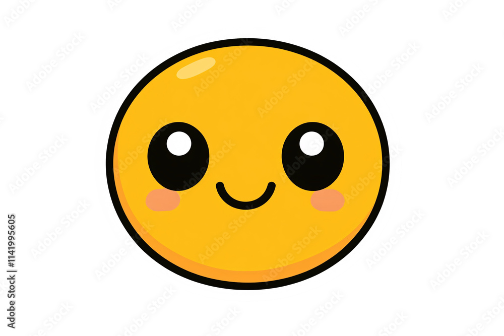 a yellow cartoon face with black eyes and a smiling face a yellow cartoon face with black eyes and a smiling face