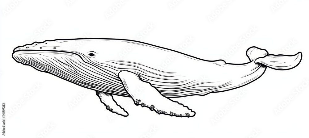 Hand drawn whale, marine animal engraved style, vector illustration, sea monster isolated. Hand drawn whale, marine animal engraved style, vector illustration, sea monster isolated.