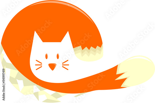 cat fox vector illustration photo