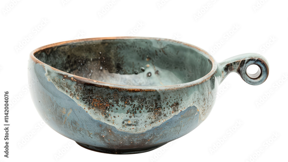 Unique handcrafted bowl showcasing beautiful glaze techniques Unique handcrafted bowl showcasing beautiful glaze techniques
