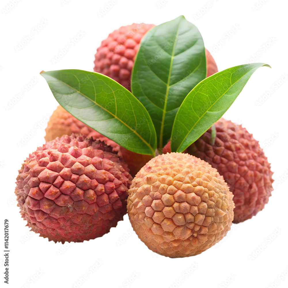 Lychee isolated on white background Lychee isolated on white background