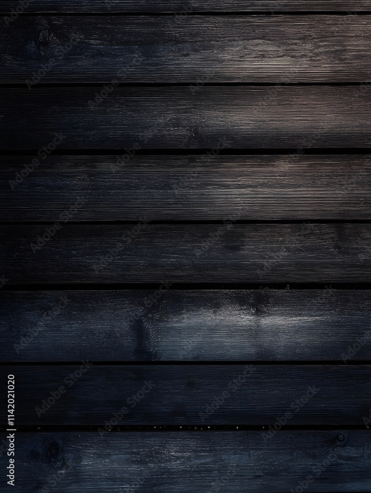 Fototapeta premium Dark Wood Planks Texture - Rustic, Bold, and Deep Background for Natural Designs