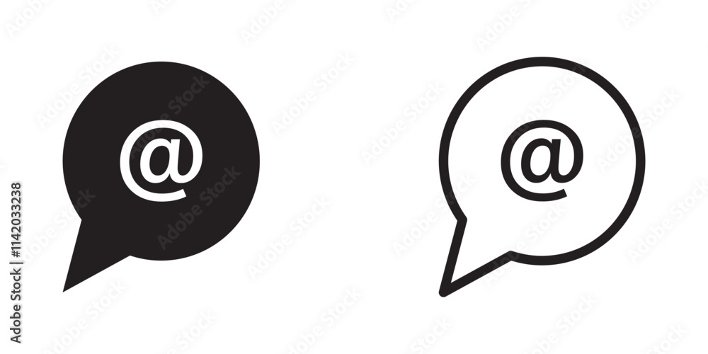 icon mention friend using line style. Mentions Icon Vector Illustration. Mention icon in trendy outline style isolated on white background. Mentions Icon Vector Illustration Eps10. icon mention friend using line style. Mentions Icon Vector Illustration. Mention icon in trendy outline style isolated on white background. Mentions Icon Vector Illustration Eps10.