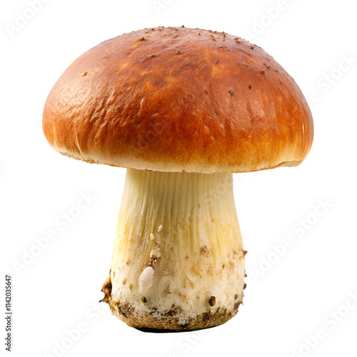 Champignon mushrooms isolated on white background