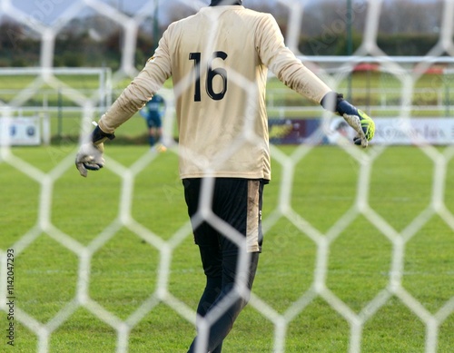 le gardien de but au football