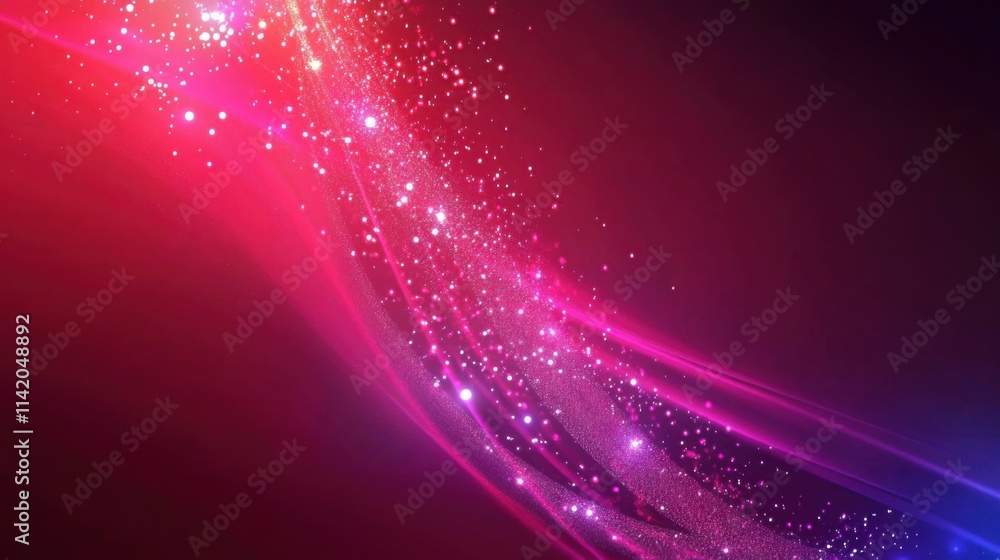 Fototapeta premium New Year's theme against a red background