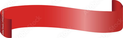 red ribbon banner