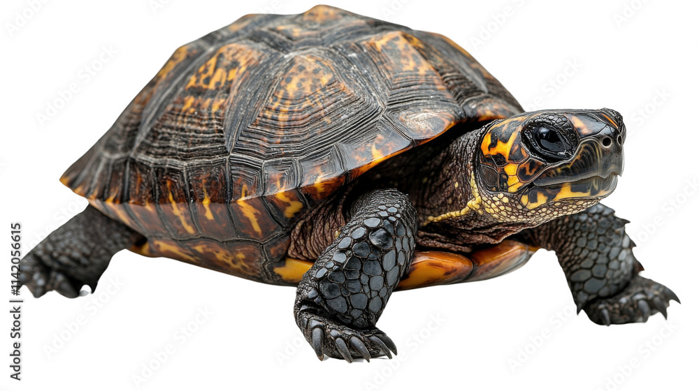 Fototapeta premium turtle isolated on white background