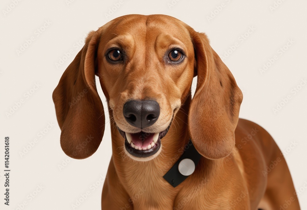 portrait of a dachshund portrait of a dachshund