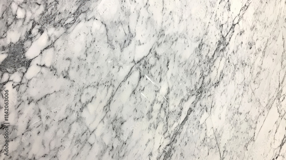 Obraz premium Elegant Gray Marble Texture with White Veins for Interior Design