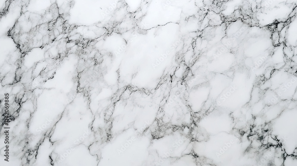 Elegant White Marble Texture with Black Veins for Background Design Elegant White Marble Texture with Black Veins for Background Design