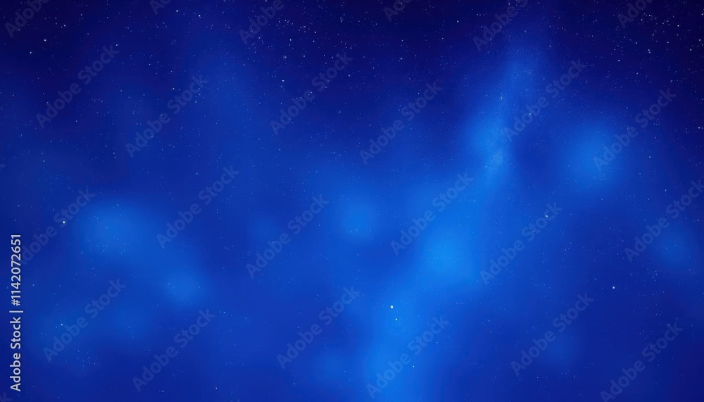 Obraz premium deep blue night sky