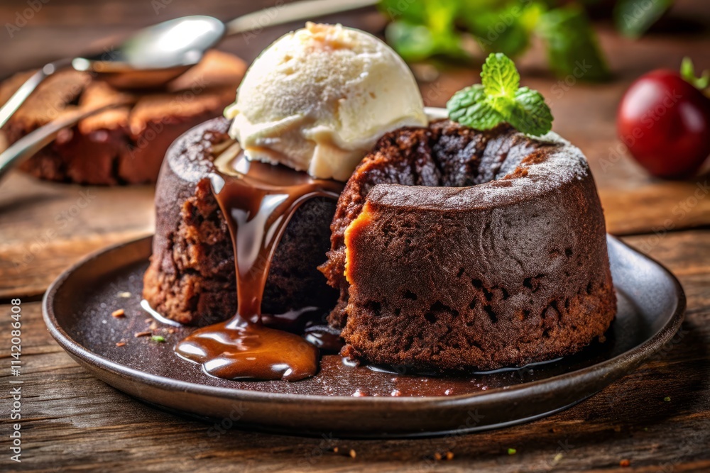 Molten Chocolate Lava Cake Recipe: Best Vanilla Ice Cream Pairing - Easy Dessert Molten Chocolate Lava Cake Recipe: Best Vanilla Ice Cream Pairing - Easy Dessert