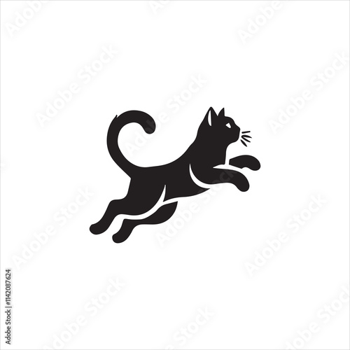 Canvas Print illustration of a cat
