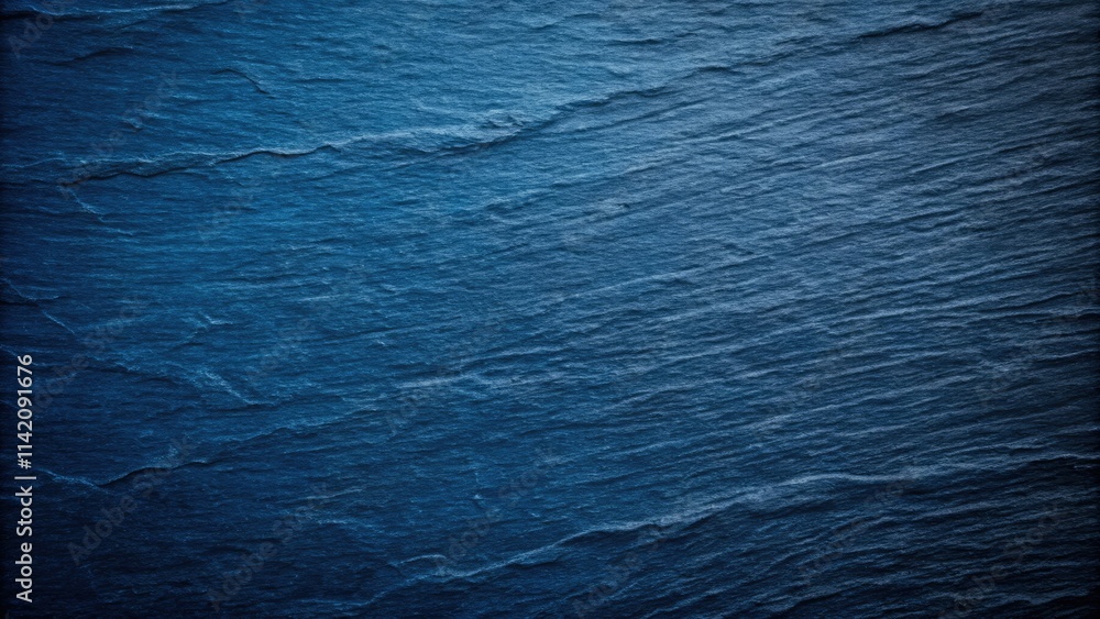 Obraz premium Moody navy blue slate texture, ideal for wallpaper or background.