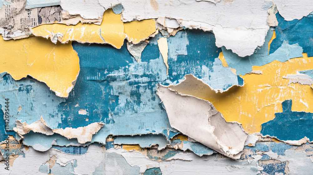 Rip newspaper piece for collage. Torn edge paper scrap. Tear blank note sticker isolated vector set. Grunge elongate patch collection. Variety oblong abstract shape patchwork strip in blue and yellow Rip newspaper piece for collage. Torn edge paper scrap. Tear blank note sticker isolated vector set. Grunge elongate patch collection. Variety oblong abstract shape patchwork strip in blue and yellow