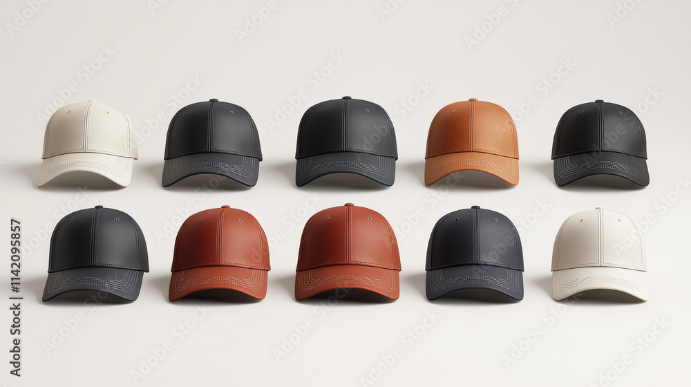 Black isolated baseball cap vector mockup template. 3d realistic hat with visor men sport clothes design mock up icon. Empty corporate leather or cotton headdress wear model layout clipart pack. Black isolated baseball cap vector mockup template. 3d realistic hat with visor men sport clothes design mock up icon. Empty corporate leather or cotton headdress wear model layout clipart pack.