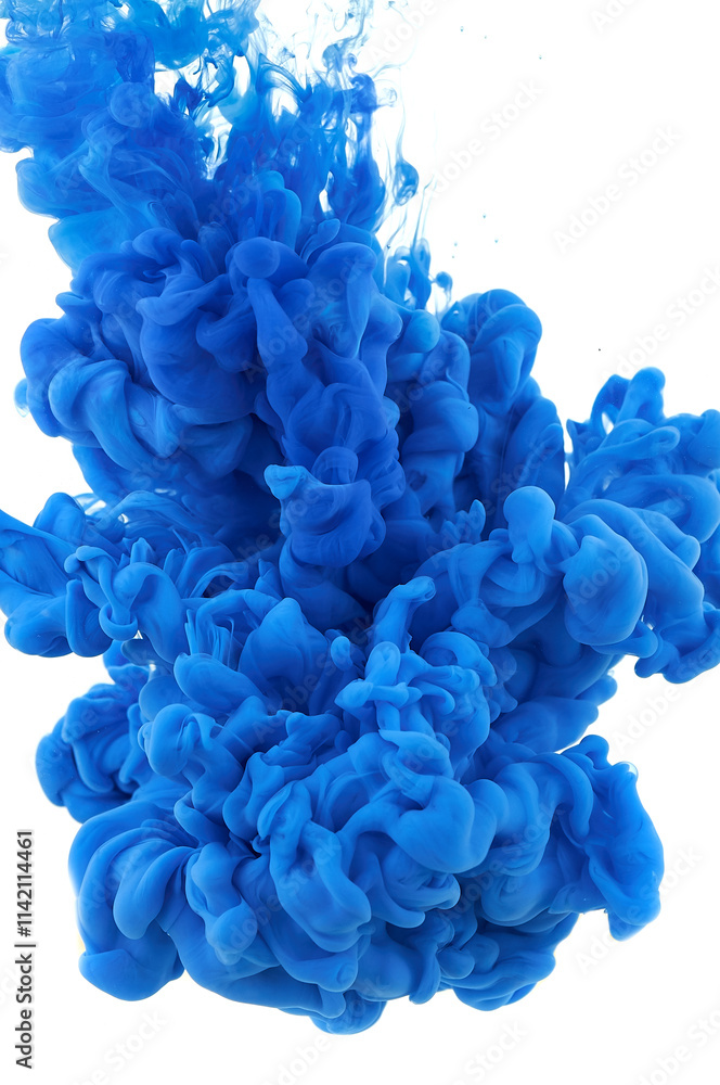 Ink in water. Splash paint mixing. Multicolored liquid dye. Abstract sculpture background color Ink in water. Splash paint mixing. Multicolored liquid dye. Abstract sculpture background color