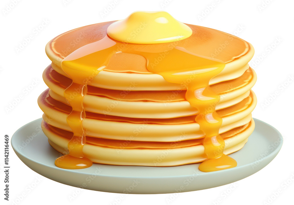 PNG Pancake with butter dessert food breakfast. PNG Pancake with butter dessert food breakfast.