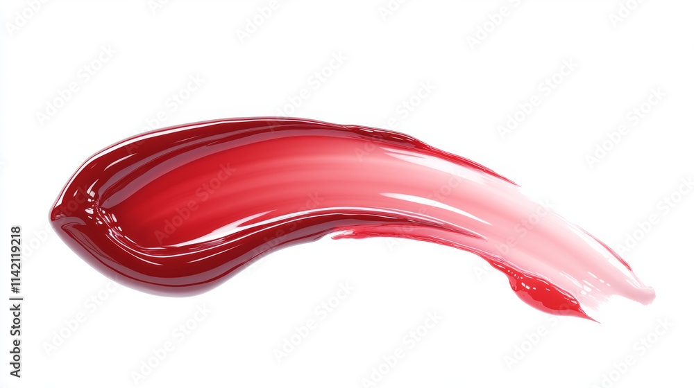 Red and pink gloss lipstick texture smear for makeup design on white background. Realistic vector illustration set of lip liquid cosmetic or cream nail polish stain smudge and swatch stroke. Red and pink gloss lipstick texture smear for makeup design on white background. Realistic vector illustration set of lip liquid cosmetic or cream nail polish stain smudge and swatch stroke.