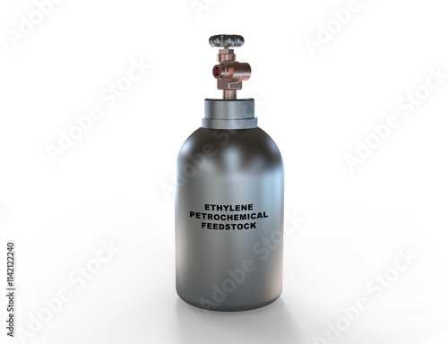 Ethylene (C₂H₄) Petrochemical feedstock photo