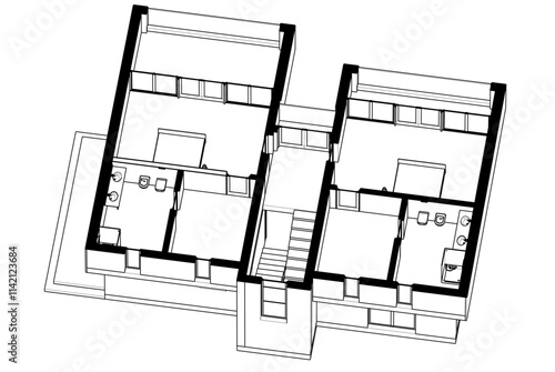 house plan blueprint