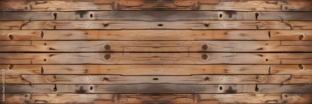Fototapeta premium Detailed Wooden Planks Texture with Rustic and Natural Appearance
