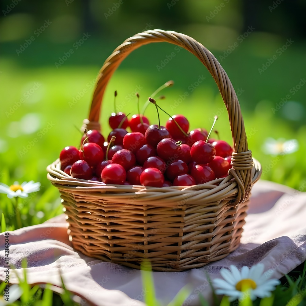 red ripe cherries red ripe cherries