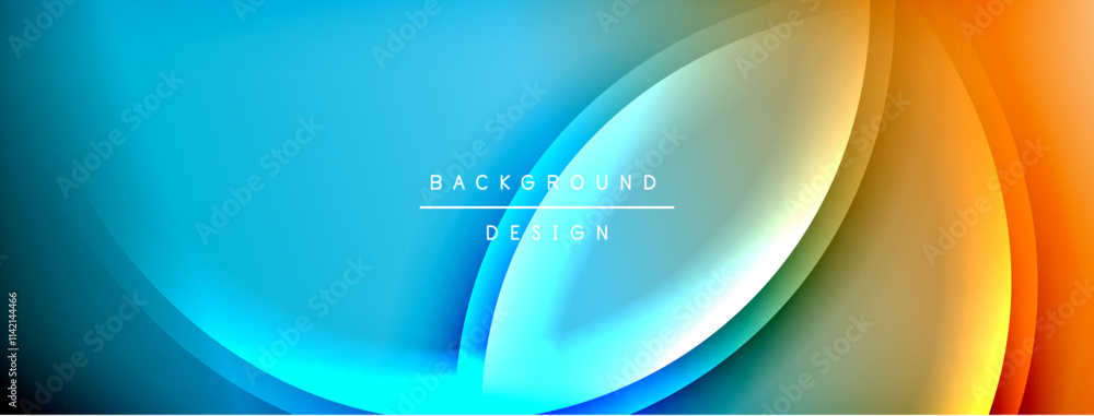 Bright rainbow style color gradient with curve round shape line background. Vector Illustration For Wallpaper, Banner, Illustration, landing page Bright rainbow style color gradient with curve round shape line background. Vector Illustration For Wallpaper, Banner, Illustration, landing page