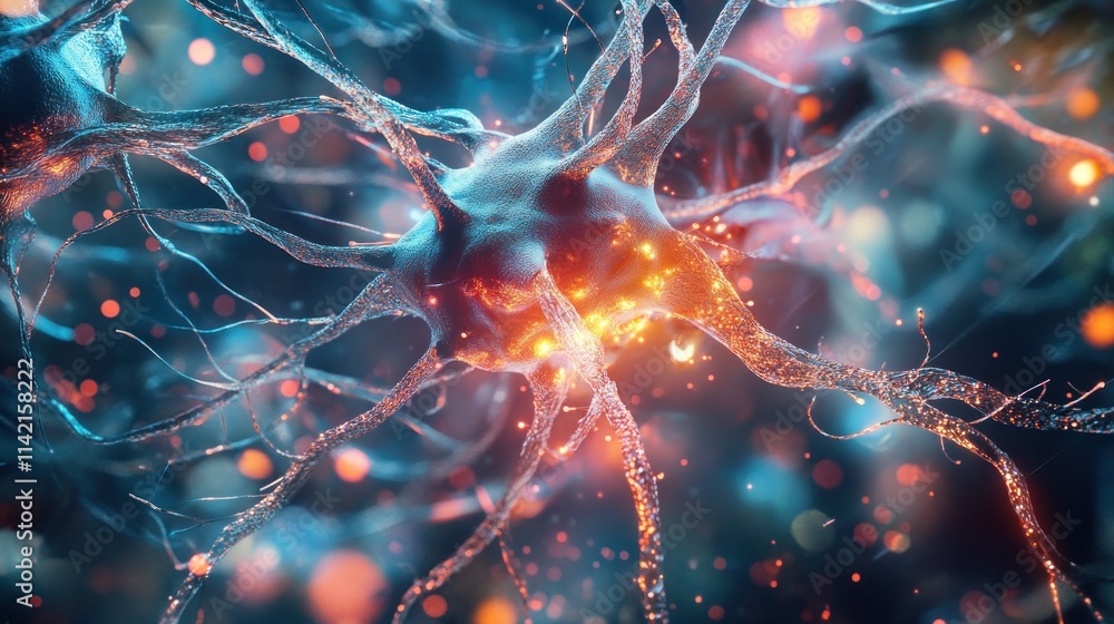 Abstract Representation of a Neuron Abstract Representation of a Neuron