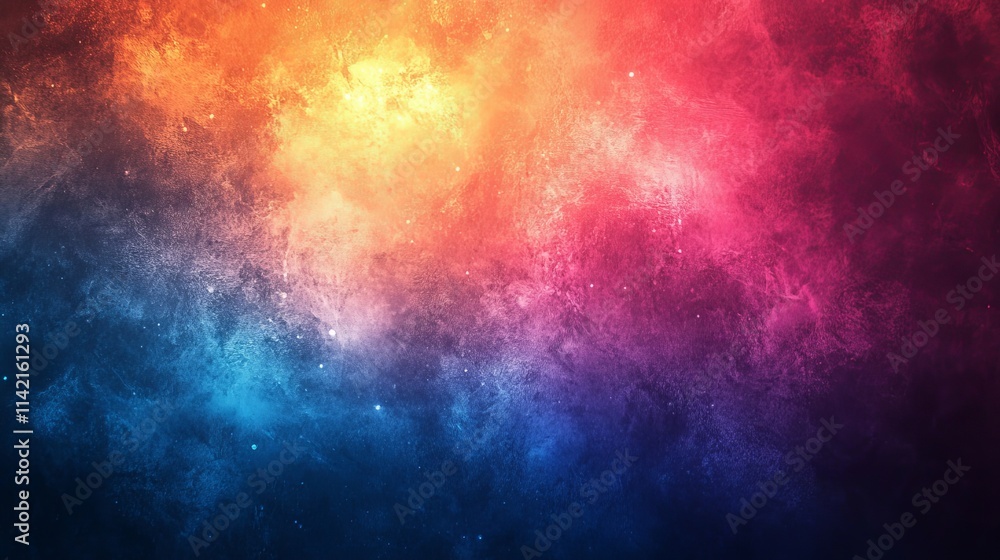 Dark blue pink orange glowing gradient background with grain texture wide banner web landing page backdrop design copy space, Generative AI Dark blue pink orange glowing gradient background with grain texture wide banner web landing page backdrop design copy space, Generative AI