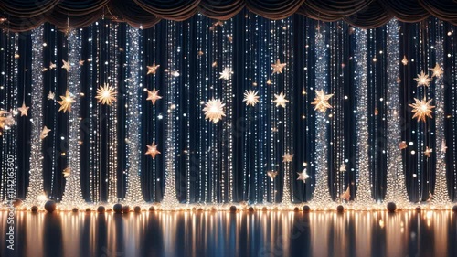 christmas lights background