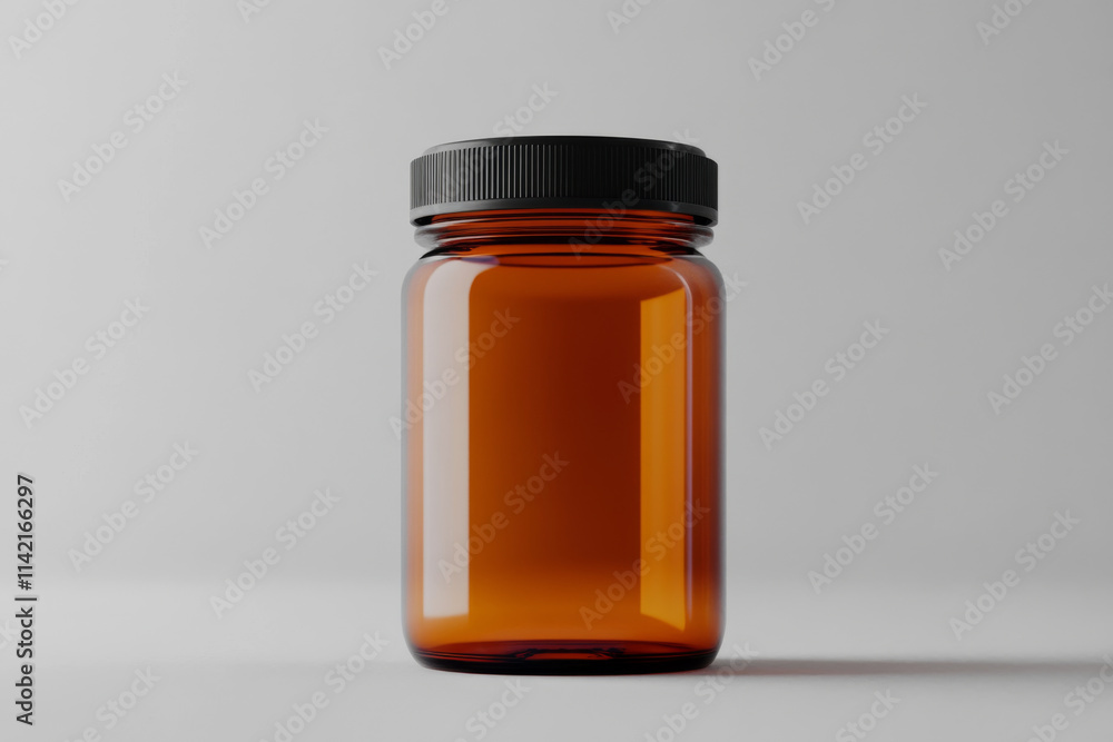 amber jar mockup amber jar mockup