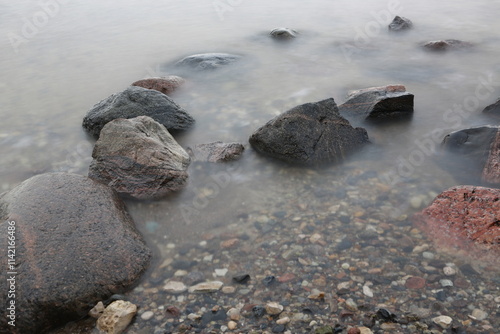 stones in the sea