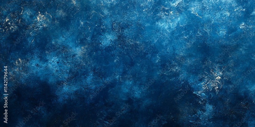 Blue grainy gradient background noise texture blurred dark light header backdrop poster banner design, Generative AI Blue grainy gradient background noise texture blurred dark light header backdrop poster banner design, Generative AI