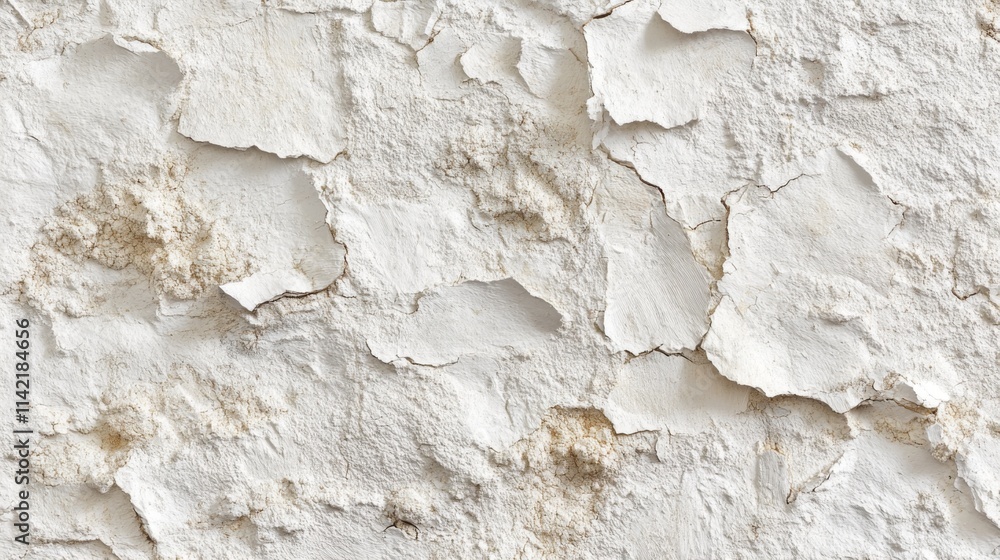 White Wall Texture With Cracked And Peeling Paint White Wall Texture With Cracked And Peeling Paint