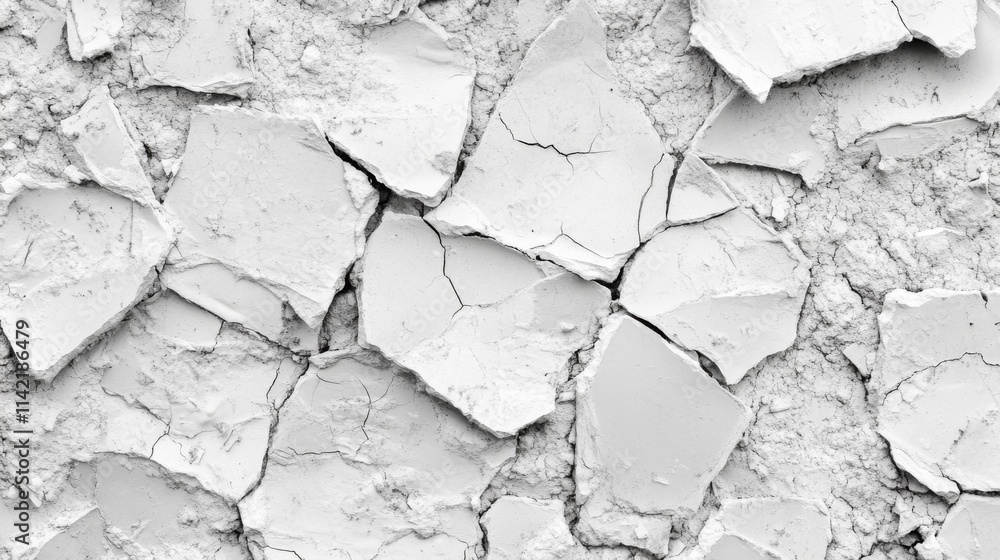 Cracked White Surface Texture Abstract Background Cracked White Surface Texture Abstract Background