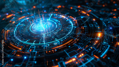 Wallpaper Mural The transformative impact of robotic process automation (RPA) on financial services with intelligent automation tools, enhancing banking operations and driving digital transformation in finance. Torontodigital.ca