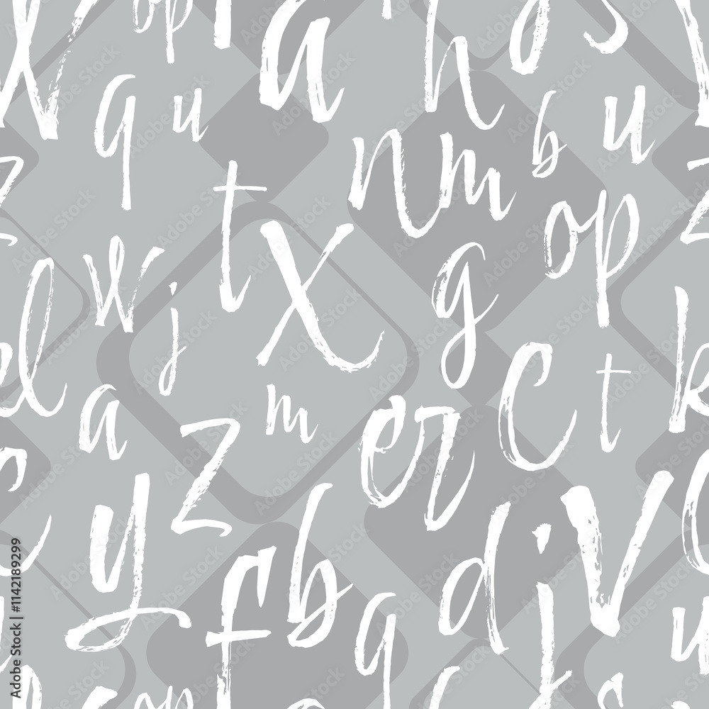 seamless pattern with letters seamless pattern with letters