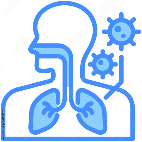 Respiratory Problem Icon