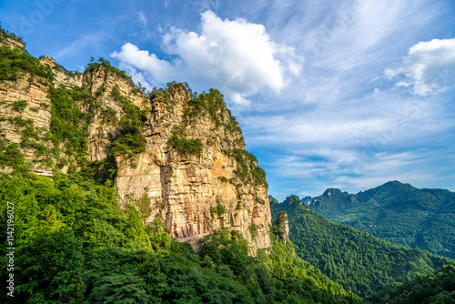 Zhangjiajie scenic area in Hunan Province, China