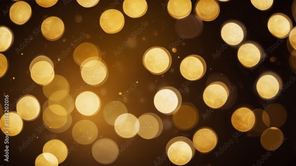 A mesmerizing background of shimmering golden bokeh lights, creating a warm and festive atmosphere perfect for celebrations and special occasions. A mesmerizing background of shimmering golden bokeh lights, creating a warm and festive atmosphere perfect for celebrations and special occasions.