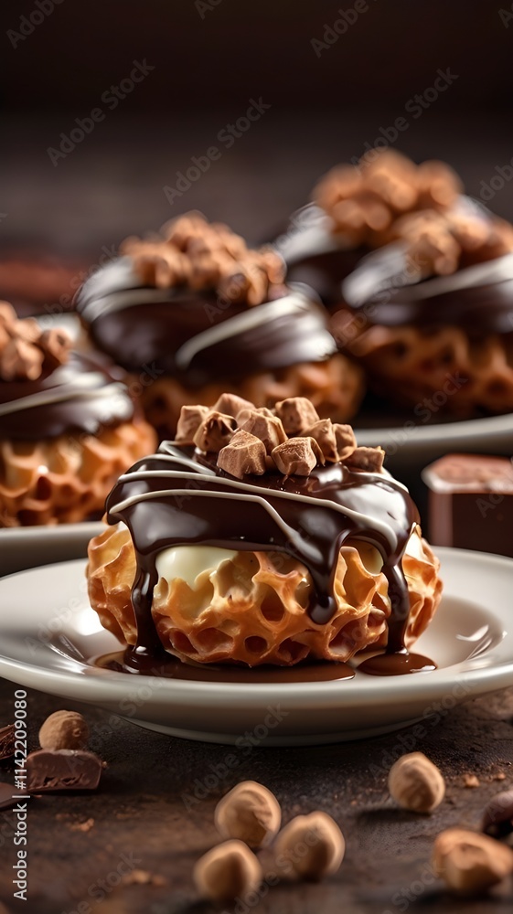 chocolate cake with nuts chocolate cake with nuts
